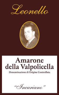 Leonello Incariano Amarone della Valpolicella 2010 750ml Leonello Incariano Amarone della Valpolicella 2010 750ml